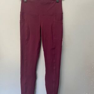 Yogalicious size S Plum Purple Leggings